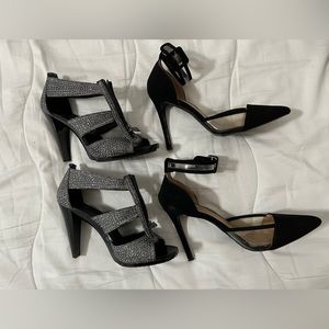 Heels/ Michael kors size 6 1/2 and Charlotte Russe size 7/ take both for $50